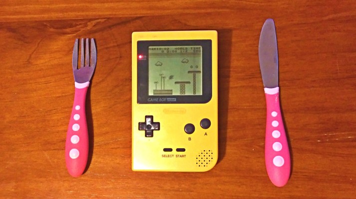 gameboy eating