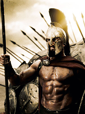 gerard_butler300 Leonidas wants you to get in shape, I swear.