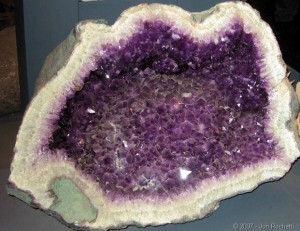 Geode Sure this type of mineral is way different, but it's much prettier to look at