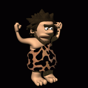 caveman_jumping_32787422 caveman_jumping_32787422