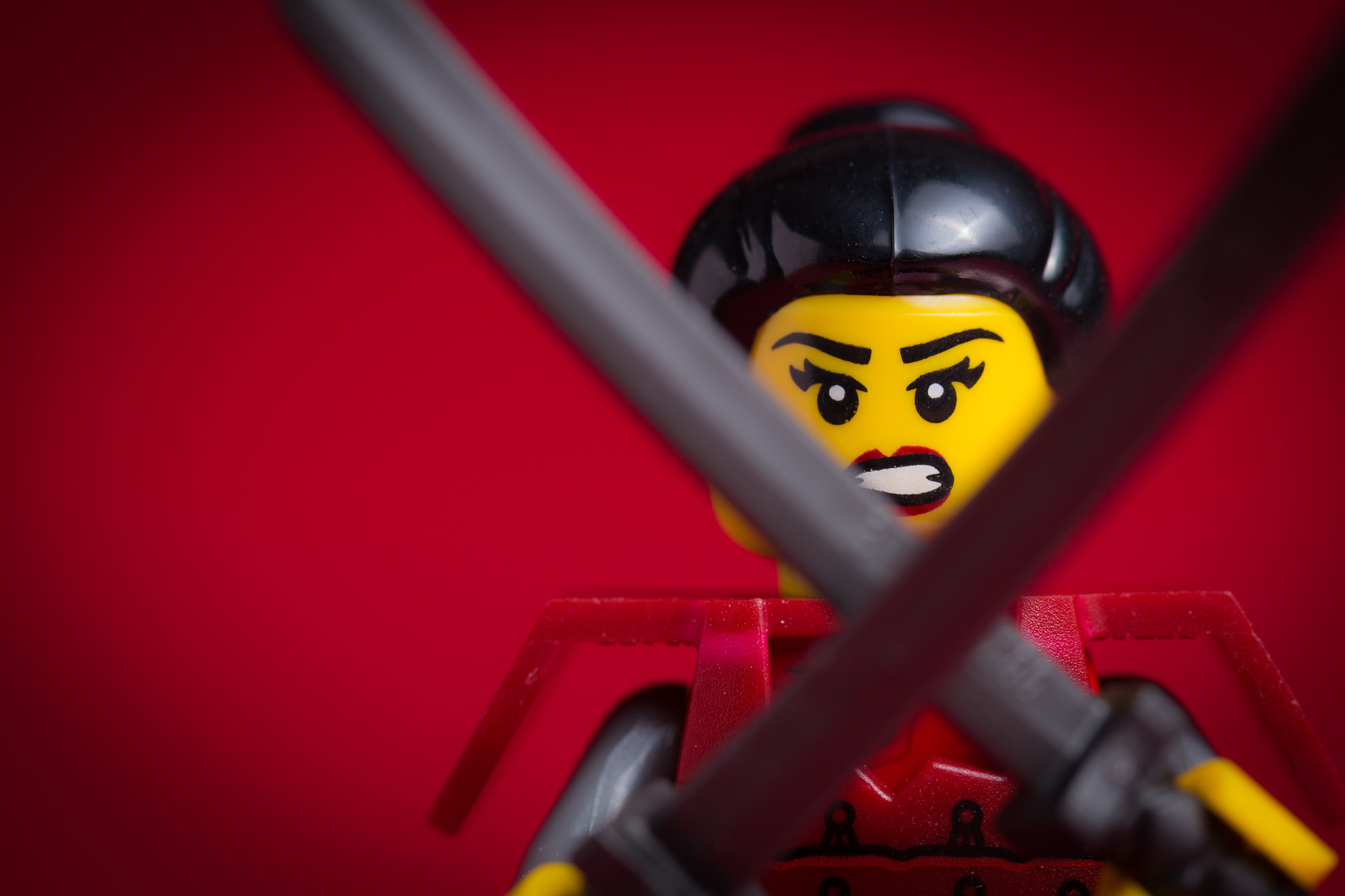 Make sure you live a little, and don't just focus on battle like this lady.