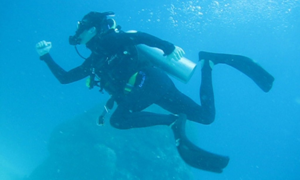 SteveUnderwater Running