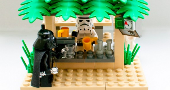 Darth Vader at Bar Lego Darth Vader at Bar