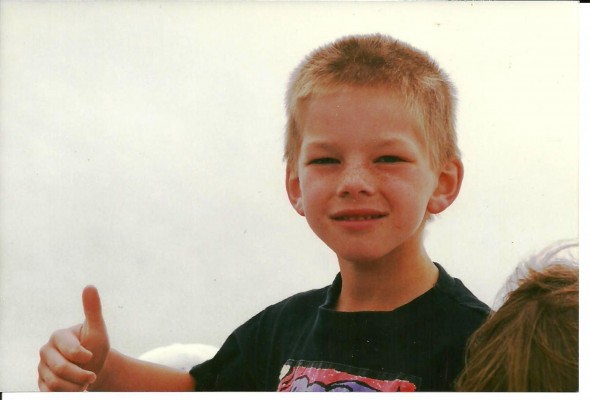 Child Steve Thumbs Up Exercising and Play