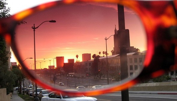rose colored glasses