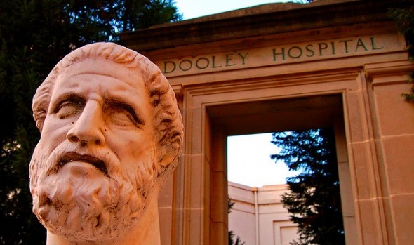 hippocrates-statue hippocrates statue