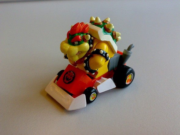 bowser mario kart