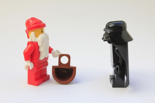 Santa Darth Vader