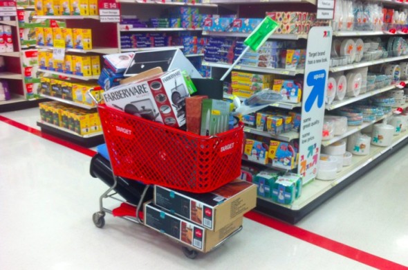 steve shops at target