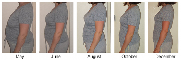 Athena Progress Pictures May through December