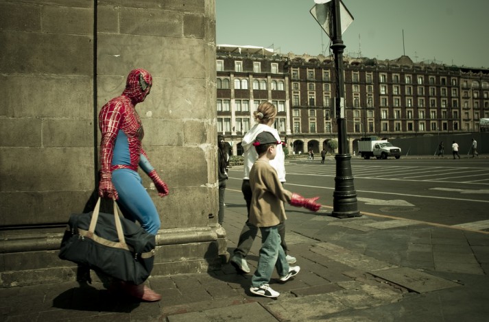 spiderman work