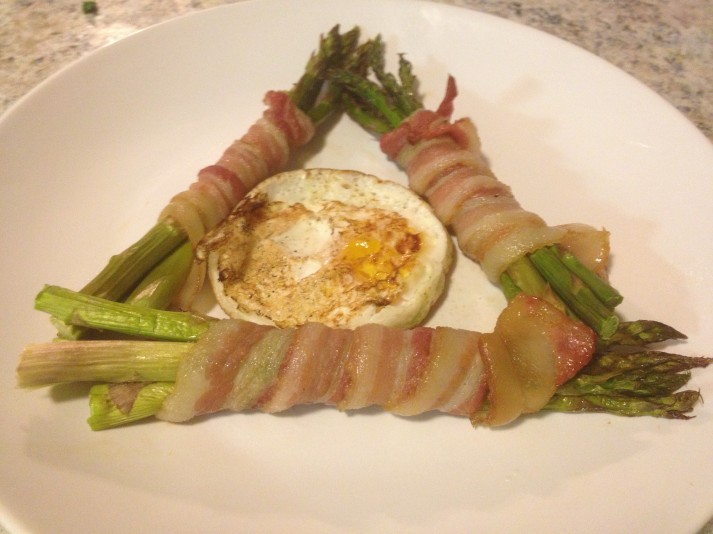 bacon asparagus tri