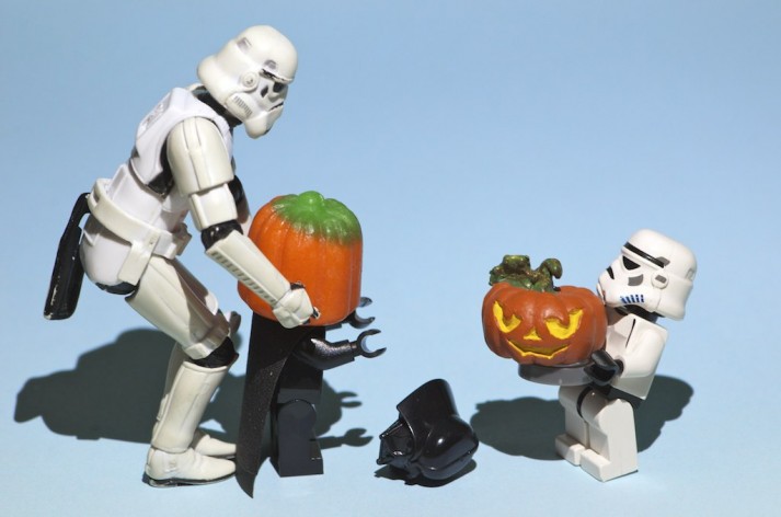 star wars pumpkin lego
