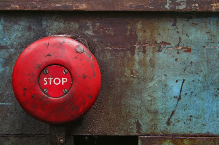 stop button