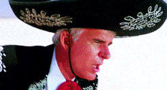 A scene from the Three Amigos, where they clearly need more water.