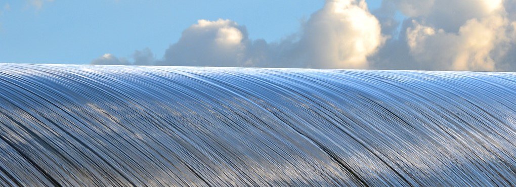 This picture shows a waterfall, which would be too much water to drink.