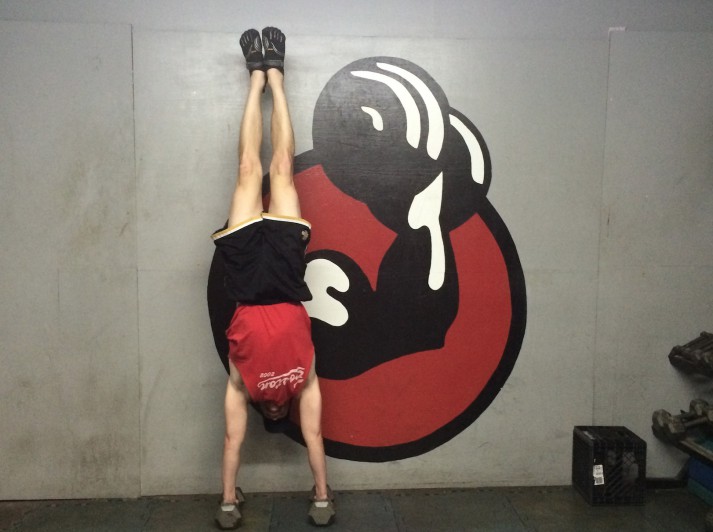 Steve Handstand