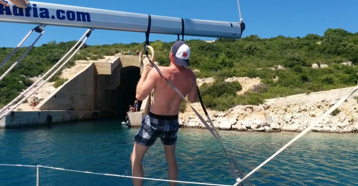 Pull Ups On Boat