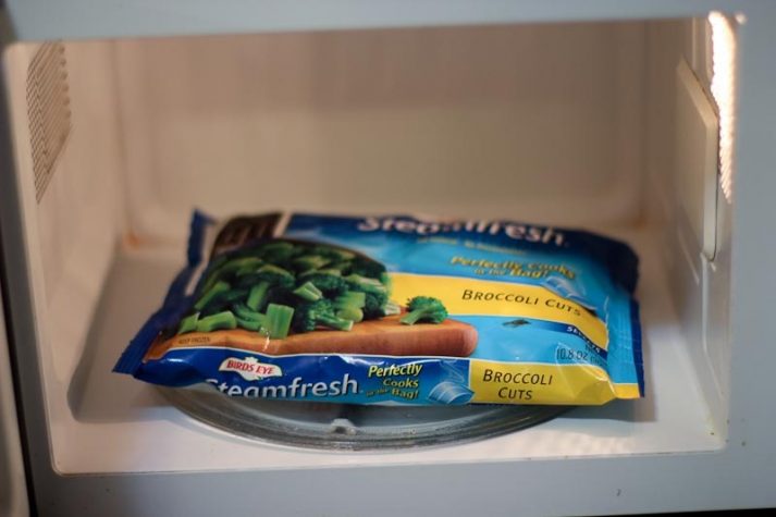 A microwave is all you need to cook veggies.