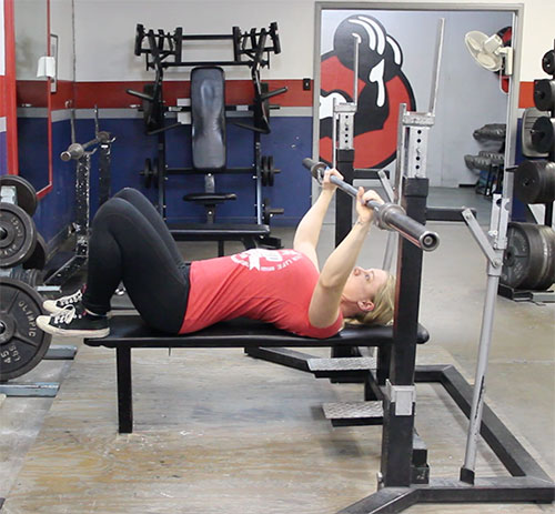 Some (like Staci) find it easier to keep form with their feet up. You do you.