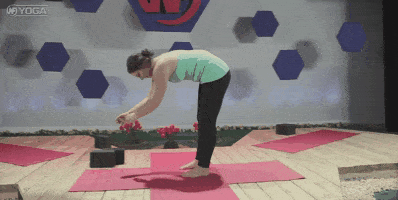 Don't push it, but let yourself ragdoll down.