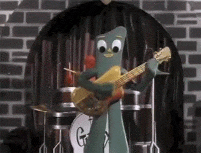 Don't worry, we're just getting started with appearances from Gumby.