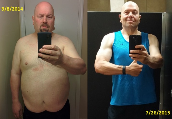 Mike Before and Ater