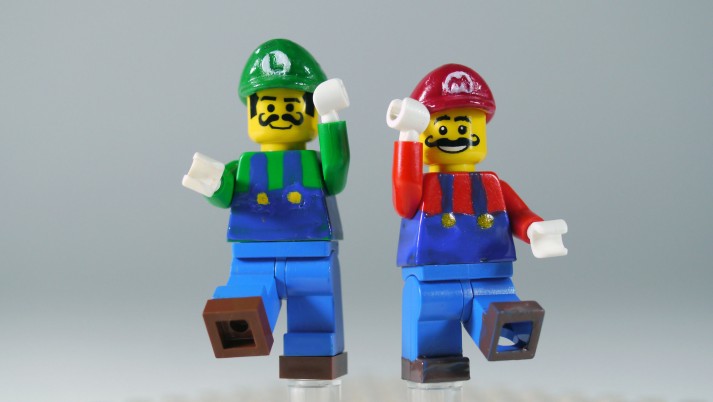 mario and luigi legos