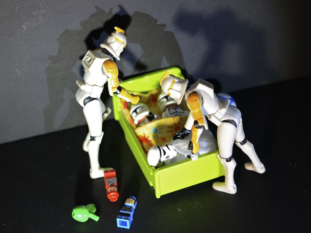 Make your bed! Seriouslty, it'll help.