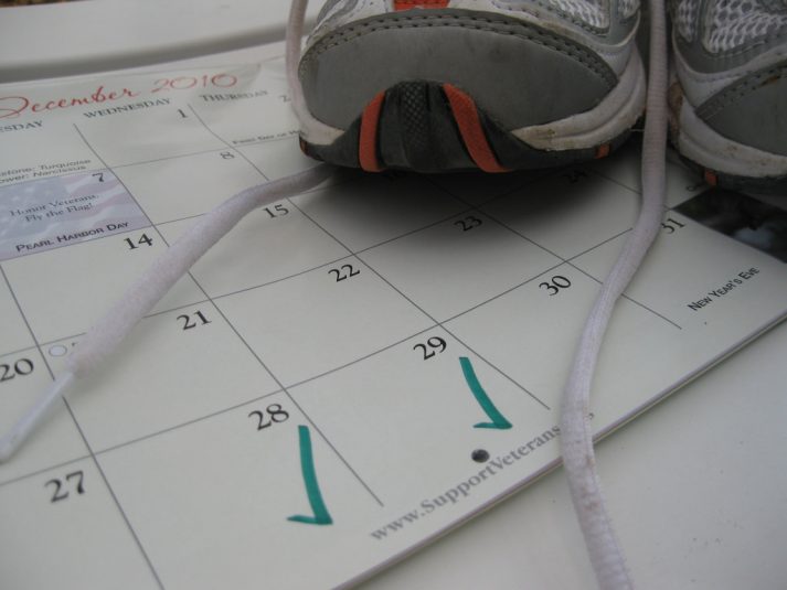 running calendar