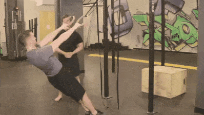 When starting off, keep yourself at a higher angle like so.