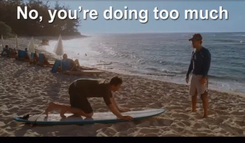 Paul Rudd says "Do Less"