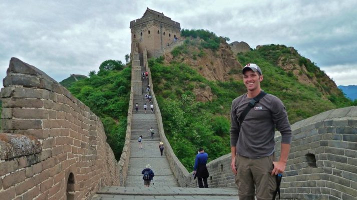 Steve at the Great Wall