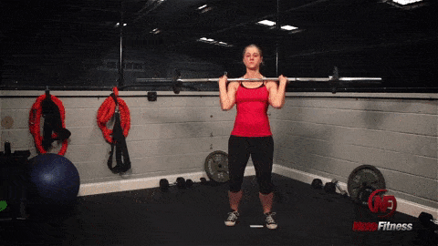 The overhead press is a great way to strengthen your chest muscles.