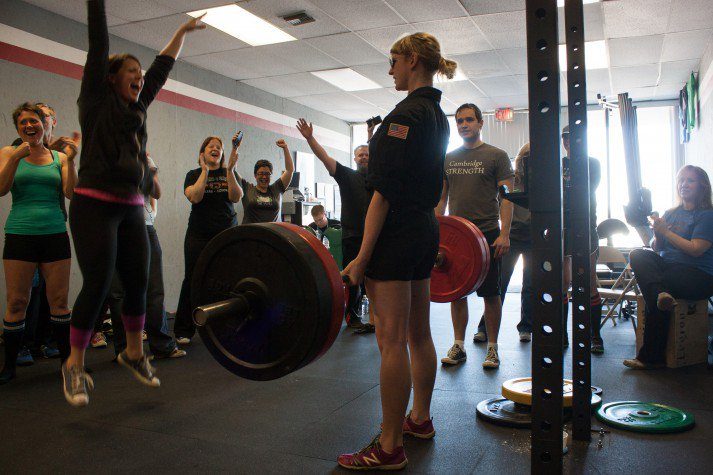 When Rebels get together, we deadlift like shown here.