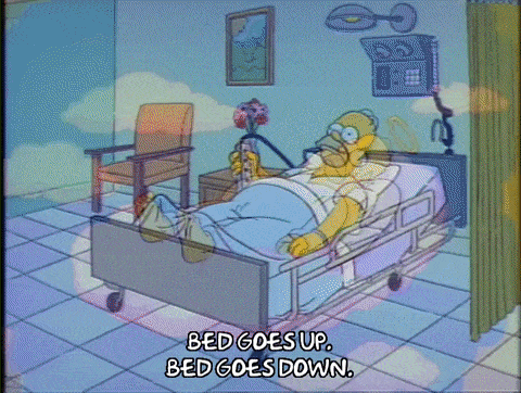 Don't act like Homer and do a workout that you can't handle.