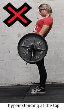 This is NOT how you want to end your deadlifting movement. 