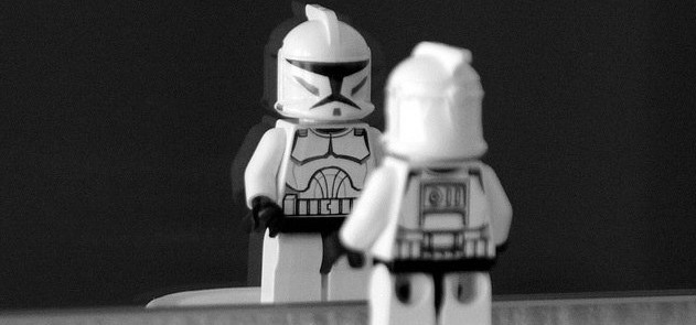 This Stormtrooper is ready to get in shape!