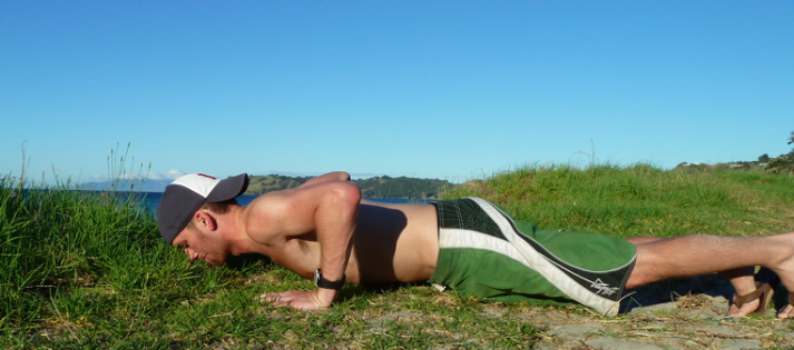 Screen shot 2011-02-15 at 11.36.53 PM Once you get down like so for your push-up it's time to...push...up.