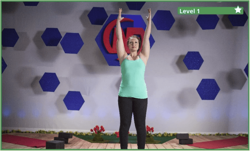 The Yoga Volcano Pose