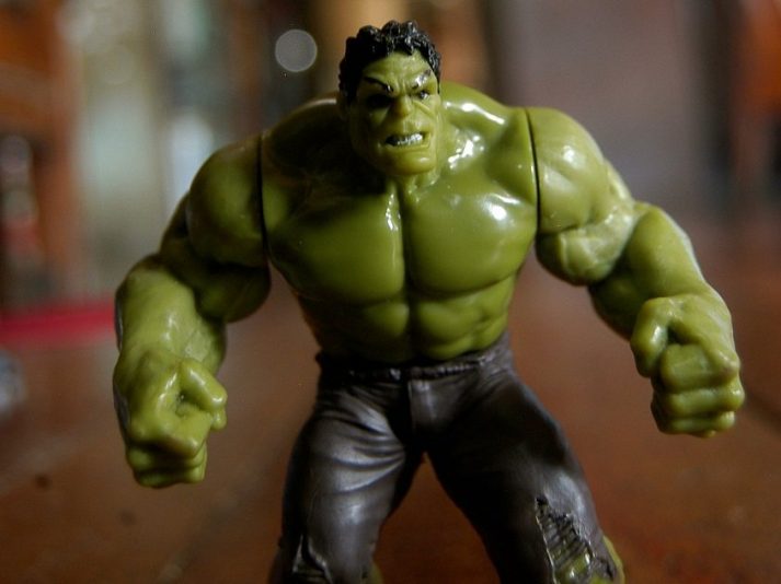 Bruce Banner can grow muscle really quickly. You'll have to take a slower path.