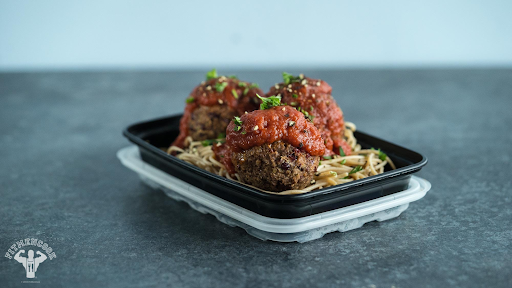 The "meat" here is actually just kidney beans.