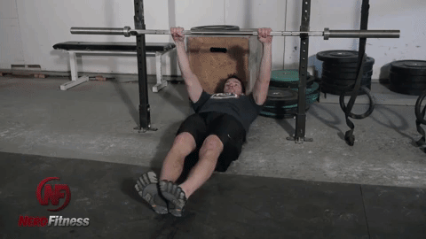 Inverted rows are a great exercise to work on doing your first pull-up.