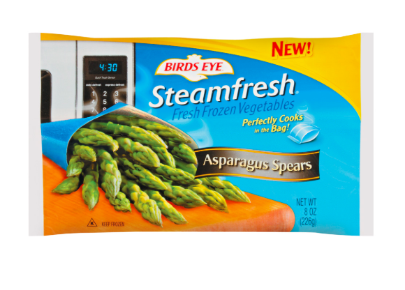 Try frozen steamfresh veggies if you can't buy fresh