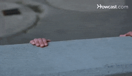 The parkour muscle-up