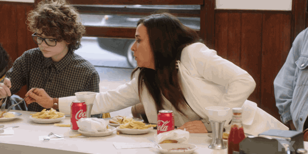 ask to eat veggies from your friends plate!