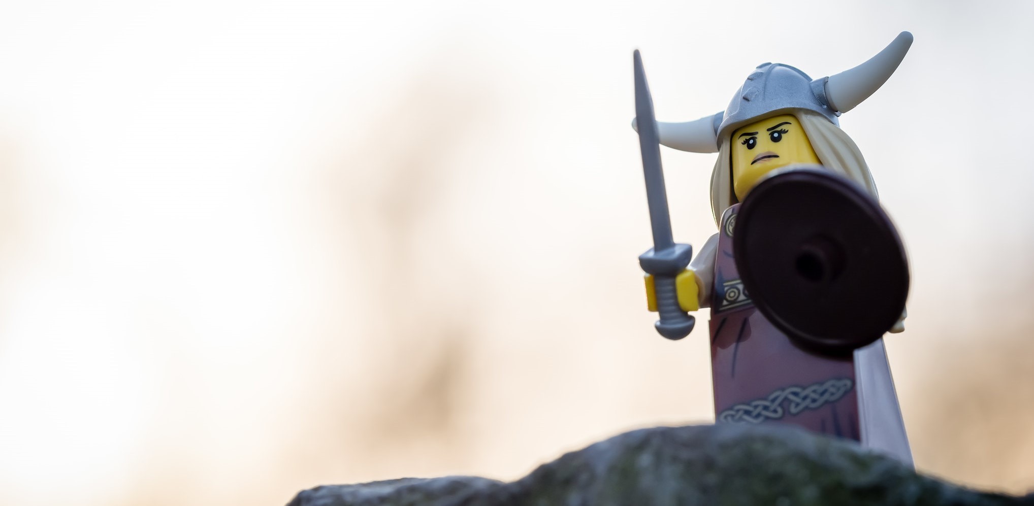 This woman knows exactly how to build muscle...she does it by lifting that sword and shield!