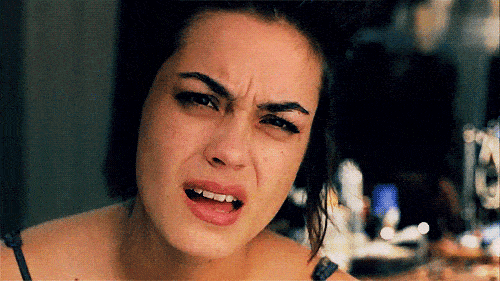 If you're not careful, the kettlebell handle can scratch your hand and hurt. Ouch!