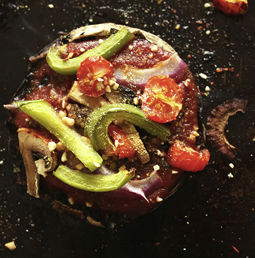 Low carb and vegan pizza? Woot!