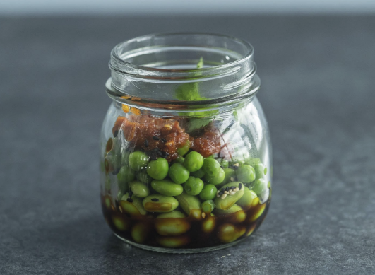 Edamame can give you a protein packed snack!